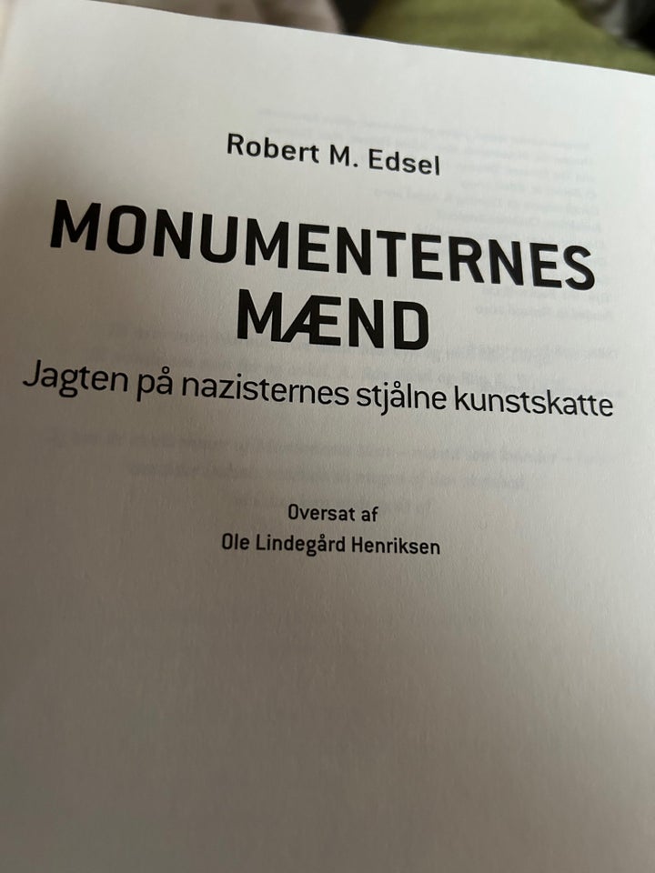 teori Installere delikatesse Monumenternes mænd, Robert m. Edsel, anden bog – dba.dk – Køb og Salg af Nyt og Brugt teori Installere delikatesse Monumenternes mænd, Robert m. Edsel, anden bog – dba.dk – Køb og Salg af Nyt og Brugt