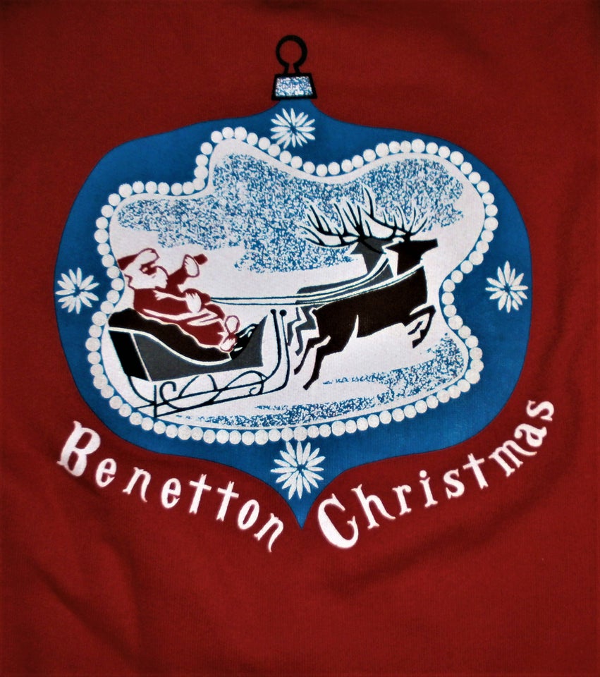 BENETTON >> Jul-Christmas sweatshirt