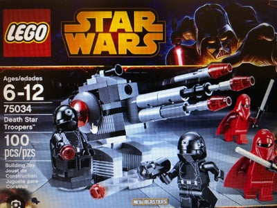 Lego Star Wars, 75034, Lego Star Wars 75034 - Death Star Troopers.

Helt komplet sæt uden samlevejle