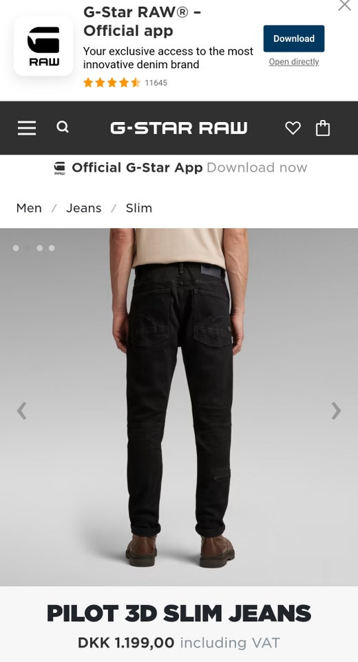 Jeans, G star Raw, str. 31