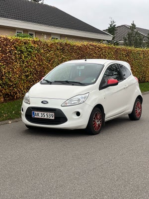 Ford Ka, 1,2 Cool & Sound Vinter+, Benzin, 2014, km 156000, hvid, aircondition, ABS, airbag, alarm, 