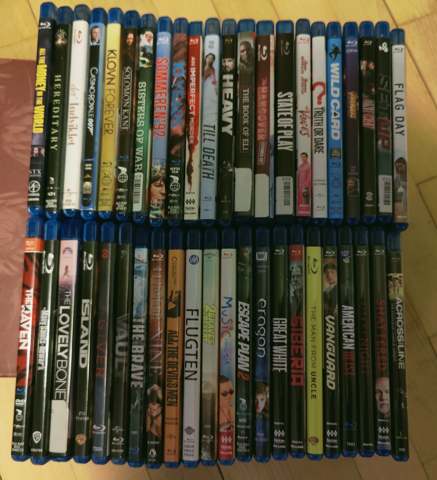 44 forskellige film, Blu-ray, andet