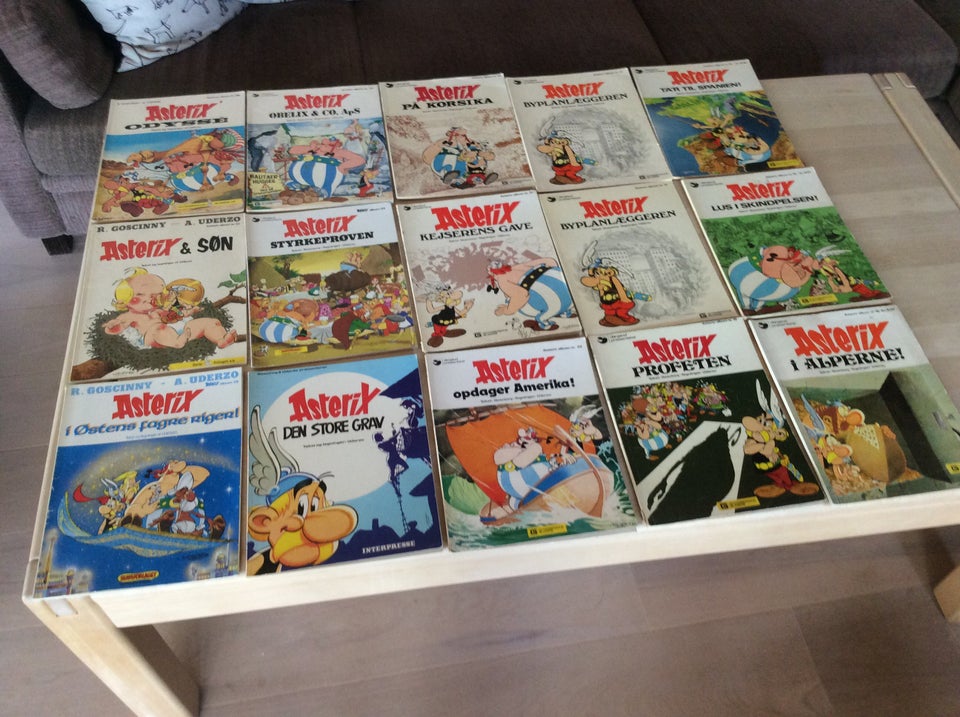 Asterix 24 stk ferielæsning, Tegneserie