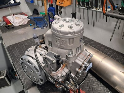 Gokart, TM  R1  KZ Motor, 125 ccm, modelår 2022, TM R1 KZ Motor inkl karburator udstødning se foto. 