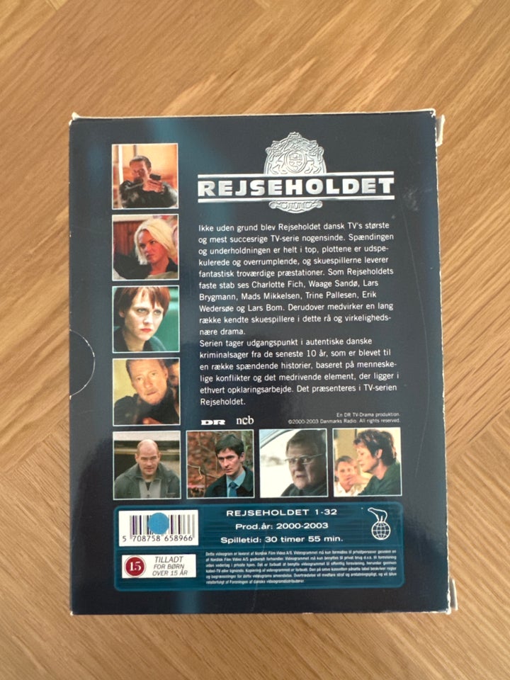 Rejseholdet - Hele serien, DVD, krimi