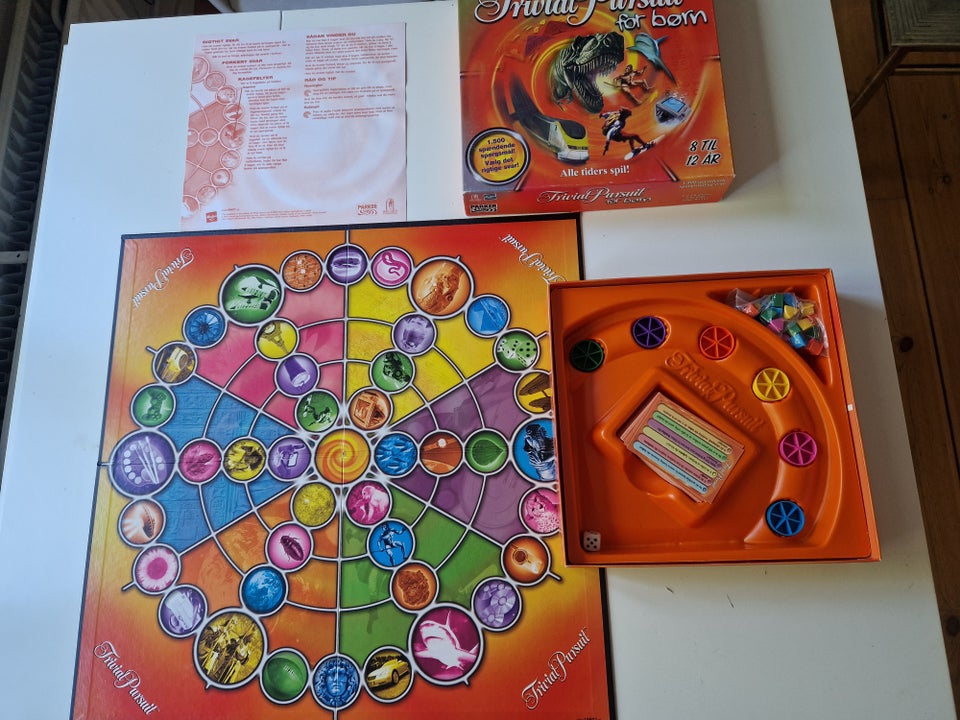 Trivial Pursuit for børn, Familiespil, brætspil