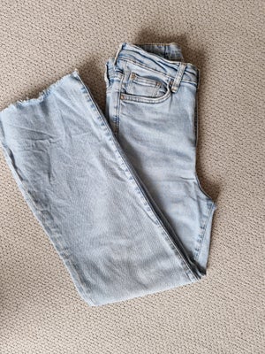 Jeans, H&M, str. 36,  lyseblå,  God men brugt