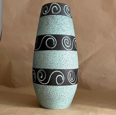 West Germany vase 529 38, West  Germany, Super flot - hel og fin
Sjælden
Flottest grønne farve med k