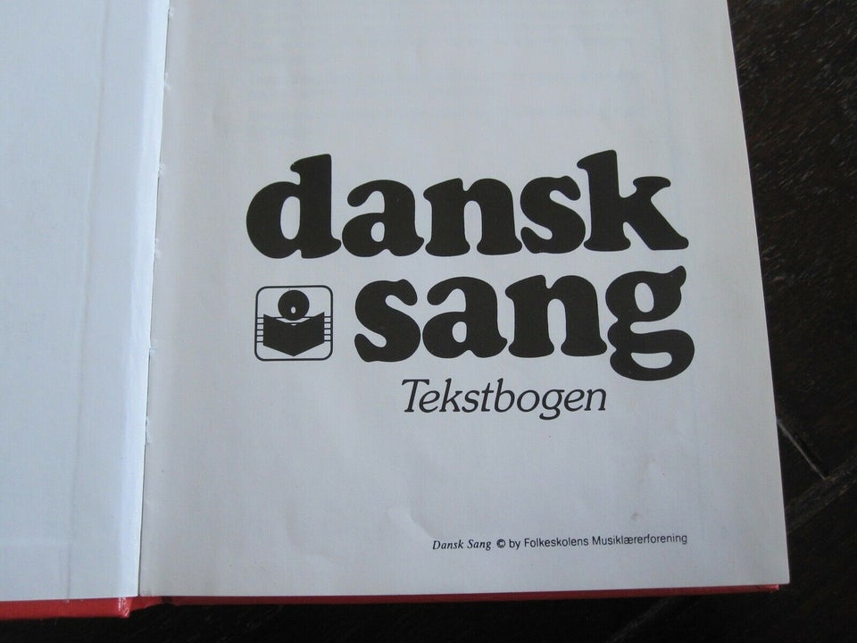 Dansk Sang, Folkeskolens Musiklærerforening, anden bog