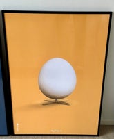 Plakat, Brainchild, motiv: Klassisk Æg