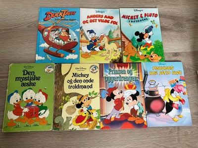Anders ands bogklub, Disney, 7 bøger fra Anders ands bogklub

20,- pr stk 
Samlet pris 75,- 