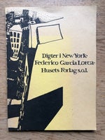 Digter i New York, Federico García Lorca, genre: digte