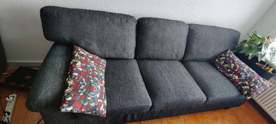 Sofa, stof, 3 pers. , Jysk, 3-person used sofa. Width: 210 cm, Height: 85 cm, Depth: 84 cm. From a s