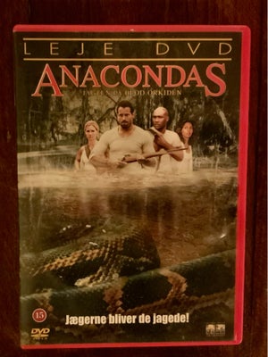 Anacondas, DVD, gyser