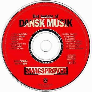 Various / Diverse: CD : Det bedste af Dansk Musik, rock