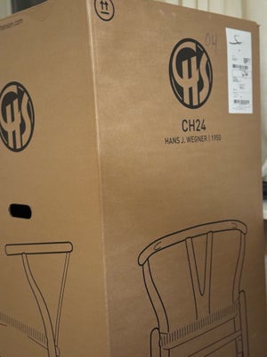 Andet, Wegner CH24 Y-stole, Nye i uåbnede i original emballage, 3 styk, lys bøg. 