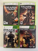 Gears of War 1-3 + Judgment, Xbox 360, FPS