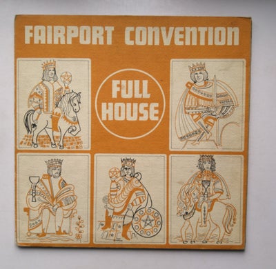 LP, Fairport Convention  (1.pres UK), Full house (pink Island label), 
Originalt album udgivet på Is