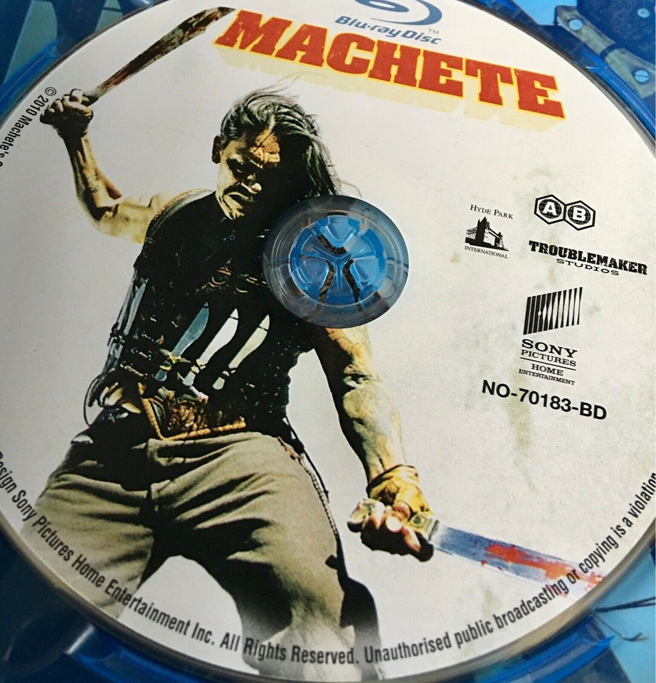 Machete, Blu-ray, action