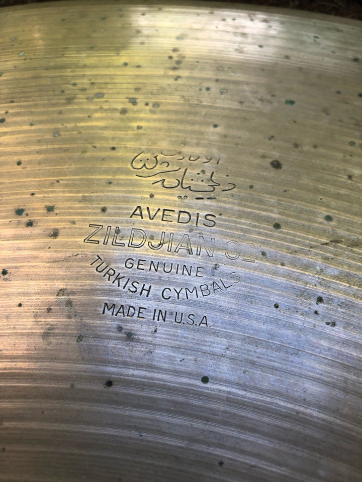 Bækken, 24” Zildjian Avedis Big Stamp 50’s Vintage