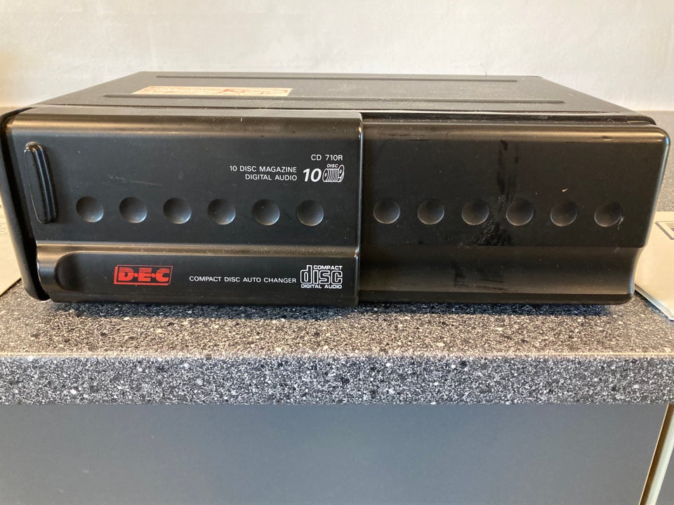 Elektriske Dele, CD Changer, andet bilmærke DEC CD 710R