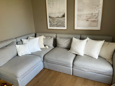 Hjørnesofa, 4 pers. , Vallentuna Ikea, Fin sofa, med et par brugs spor som vist på billederne. Opbev