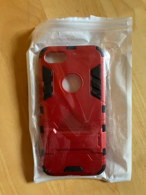 Cover, t. iPhone, IPhone SE, Perfekt, Rød cover til en iPhone SE fra mobilcovers, aldrig brugt før o