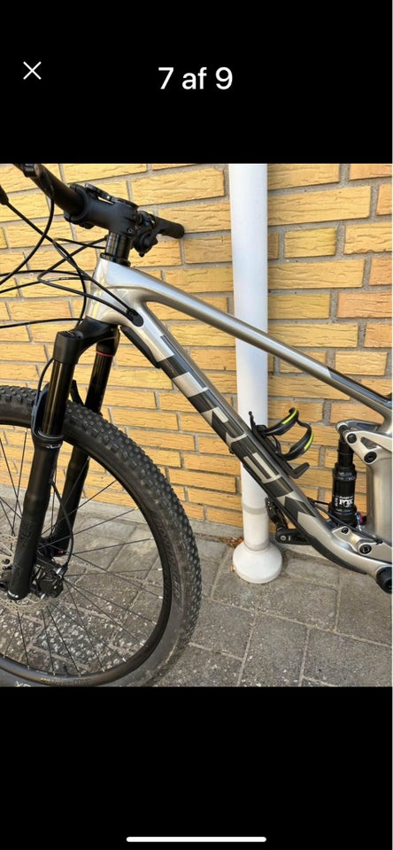 Trek Top fuel 9,7 , full suspension, m tommer