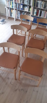 6 Børge Mogensen spisebordsstole