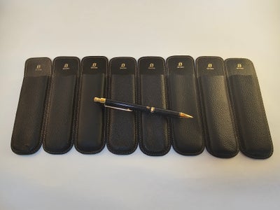 Kuglepenne, 8x Platinum ZeroShin Pen Case + 1x Pencil, 8x Platinum ZeroShin Pen Case + 1x Platinum Z