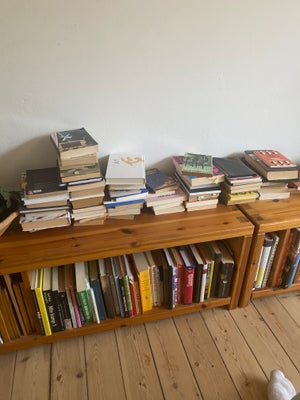 Bogsamling, Blandet, genre: roman, Bogudsalg fra samlingen. Skriv for priser eller byd. 

Kunst:
Yve