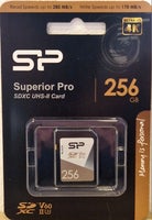 SD Kort, SP SUPERIOR PRO, 256 GB