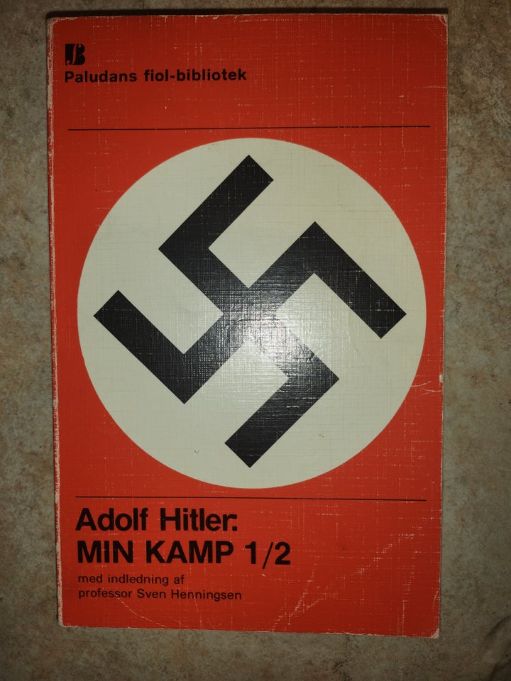 ADOLF HITLER: MIN KAMP 1/2, PALUDANS FIAL-BIBLIOTEK, emne: