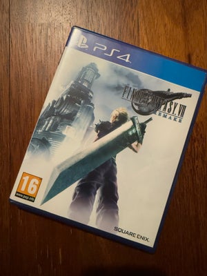 Final Fantasy VII Remake, PS4, Virker som det skal. Afhentes på Christianshavn.