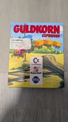 Guldkorn Expressen, Commodore 64, Guldkorn Expressen på cartridge til Commodore 64. Inkl original æs