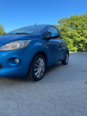 Ford Ka, 1,2 Titanium, Benzin, 2013, km 196010, blå, nysynet, klimaanlæg, aircondition, ABS, airbag,