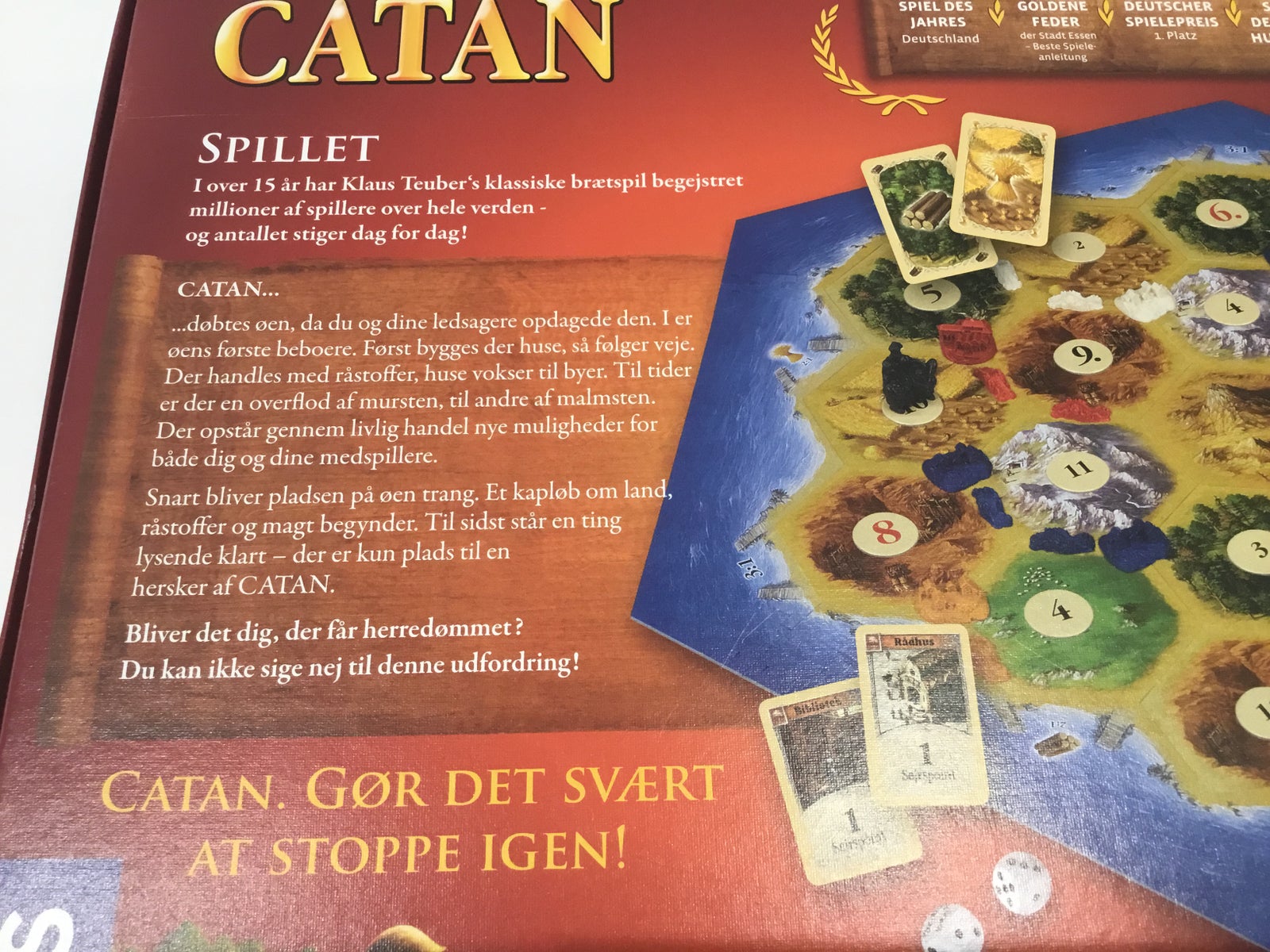 Settlers fra Catan, brætspil