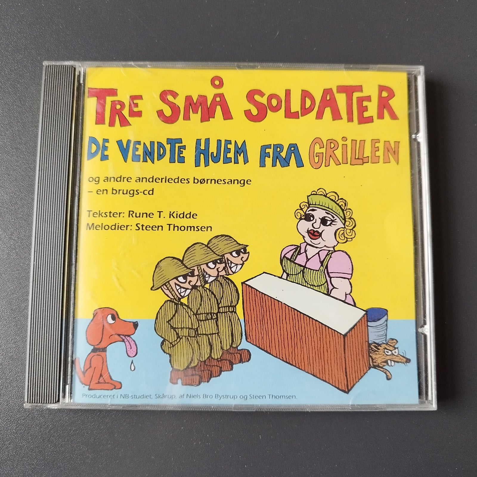 bånd Landbrugs humor Brune T.Kidde/Steen Thomsen: Tre små soldater.., børne-CD – dba.dk – Køb og  Salg af Nyt og Brugt