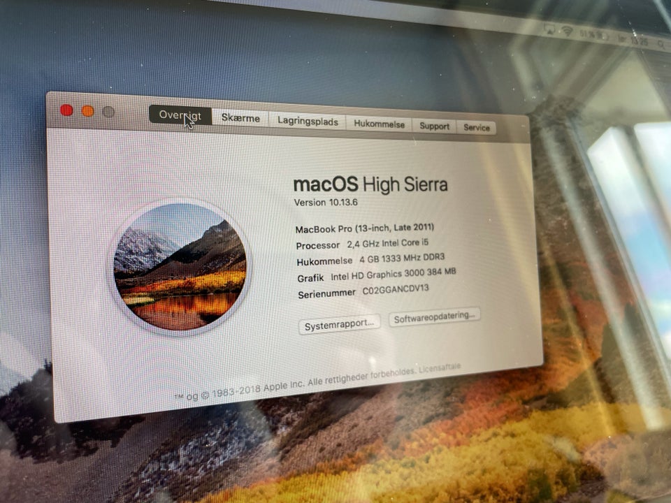 MacBook Pro, A1278, 2,4 GHz