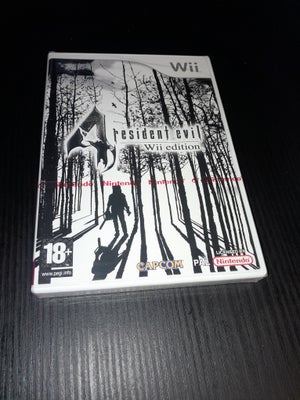 [NY] Resident Evil 4 Wii Edition, Nintendo Wii, Sælger Mit Wii Spil.
Spillet Er St I Original Forseg