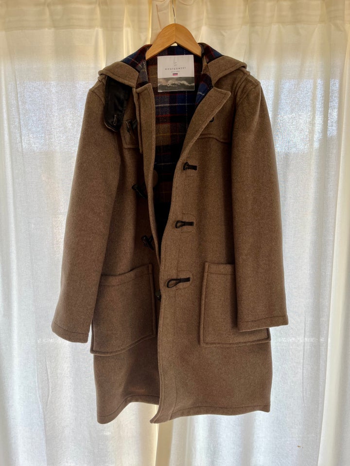 Uldfrakke, str. 50, Original montgomery duffle coat