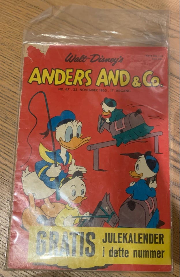 Anders And-blade fra 1960’erne, Tegneserie