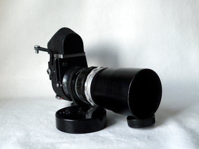 Tele, Leica, Leitz Wetzlar Telyt 200mm F:4 LTM=39mm gevind, God, SKAL afhentes i Brønshøj efter afta