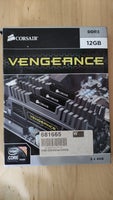 Vengeance, 12GB, DDR3 SDRAM