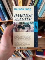 Haabløse Slægter, Herman Bang, genre: roman