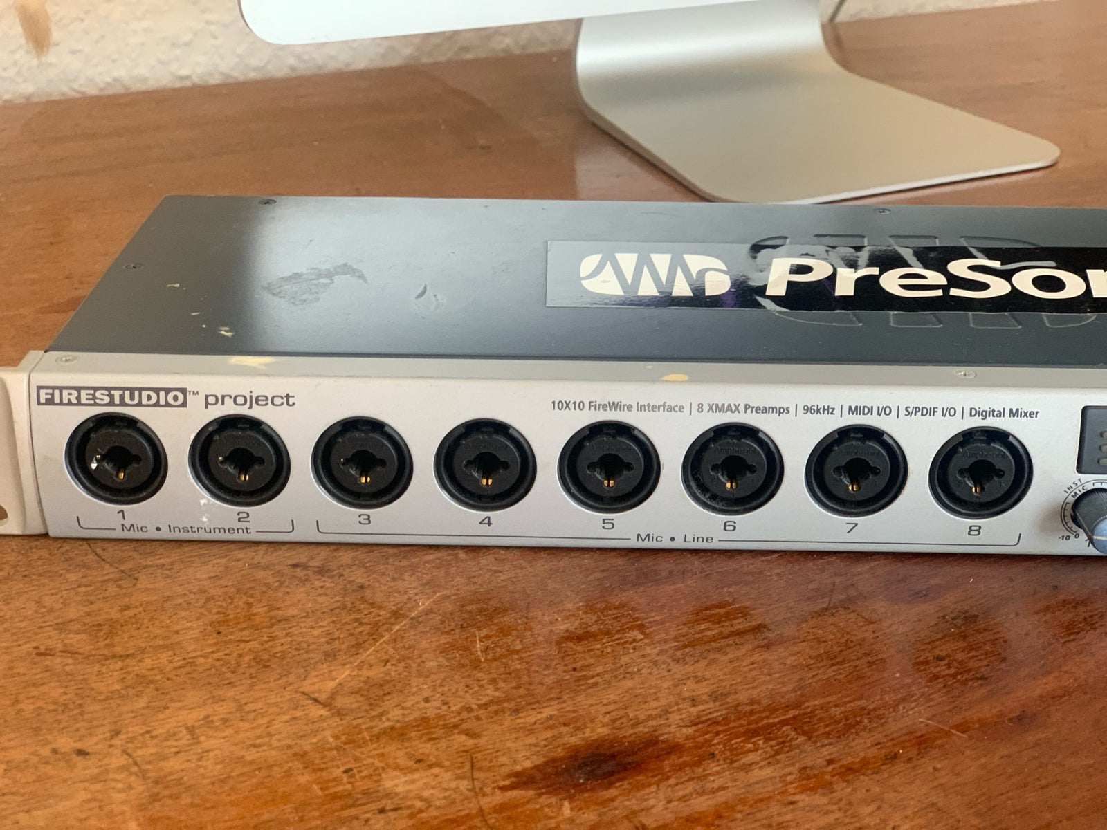 Audiobox usb, Presonus Firestudio projekt FireWire