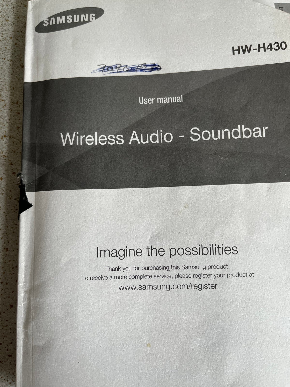 Soundbar, Samsung, HW-H430