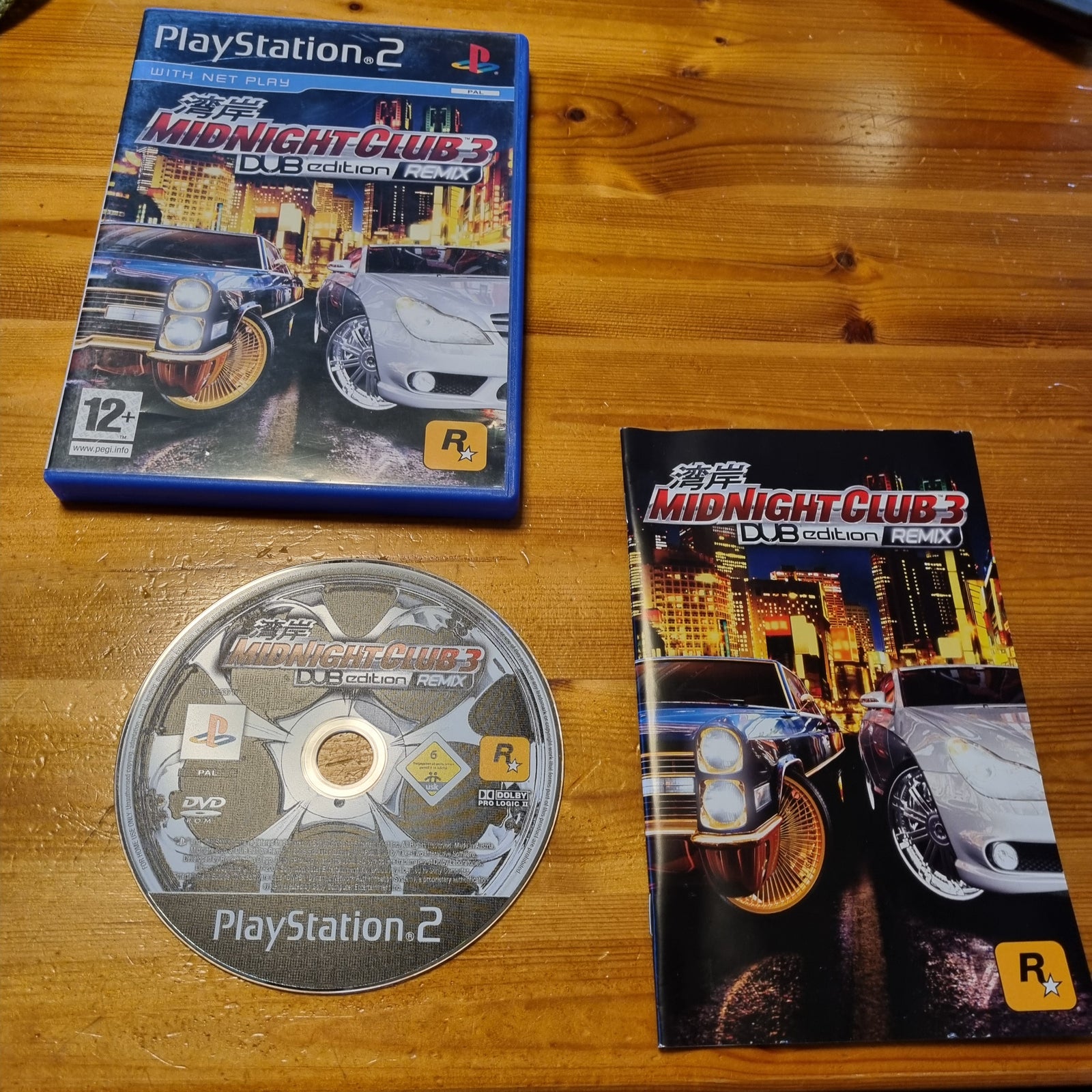 Midnight Club 3 DUB edition Remix, PS2, racing