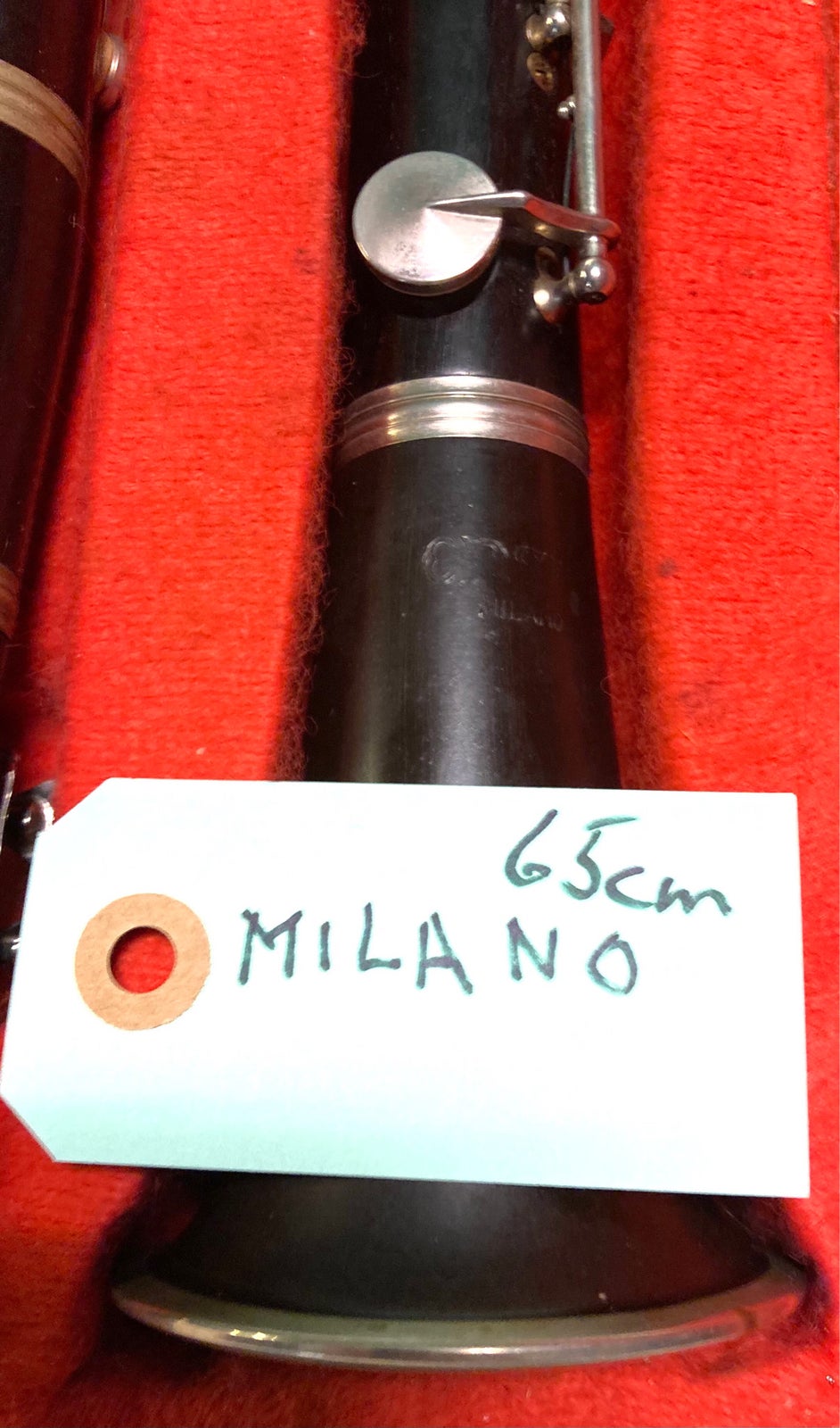 Clarinet, ORSI MILANO Antik 65 cm.