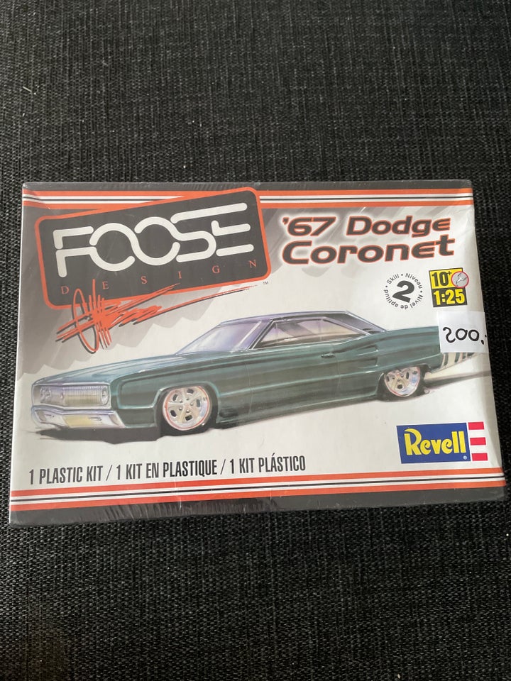 Byggesæt, Revell 67 Dodge Coronet, skala 1/25